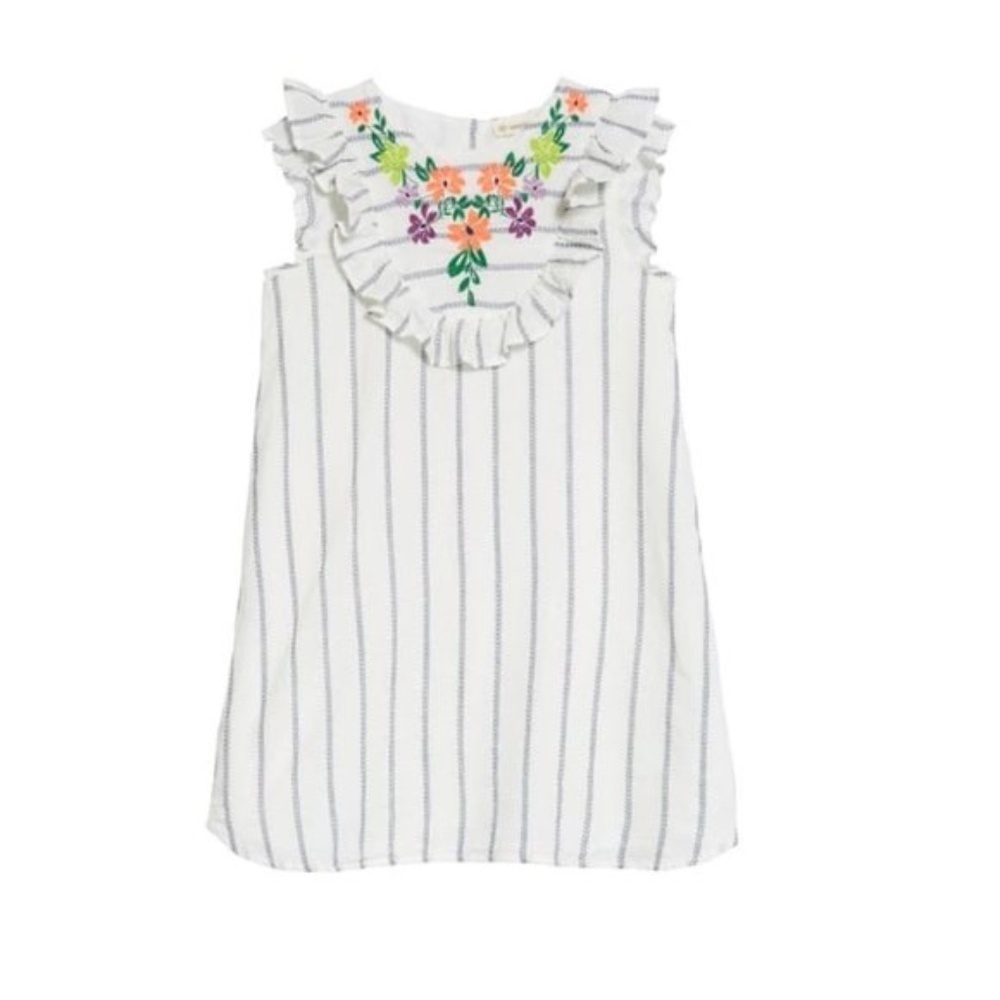 Tucker + Tate Embroidered Ruffle Dress